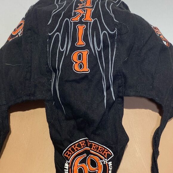 Harley-Davidson Men's 69th Anniversary Bike Week 10 Daytona Beach Skull Cap Hat - Picture 4 of 10